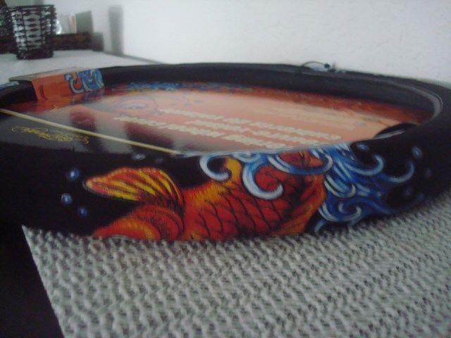 NEW ED HARDY Auto Expressions Christian Audigier Steering Wheel Cover Koi fish, US $13.99, image 2