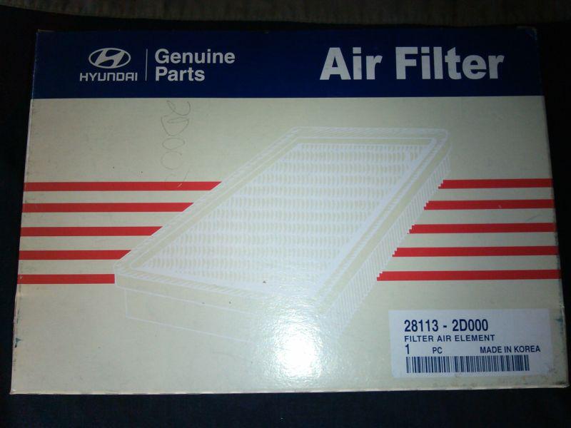 Purchase Hyundai Elantra , Tiburon Factory Engine Air filter 1.8L 2.0L