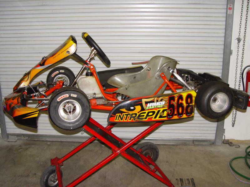 2012 intrepid cadet chassis  only 2 races tony kart  birel crg race go kart 