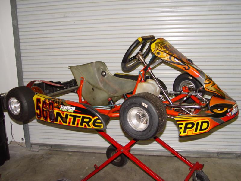 Purchase 2012 INTREPID Cadet CHASSIS ONLY 2 Races Tony Kart Birel CRG