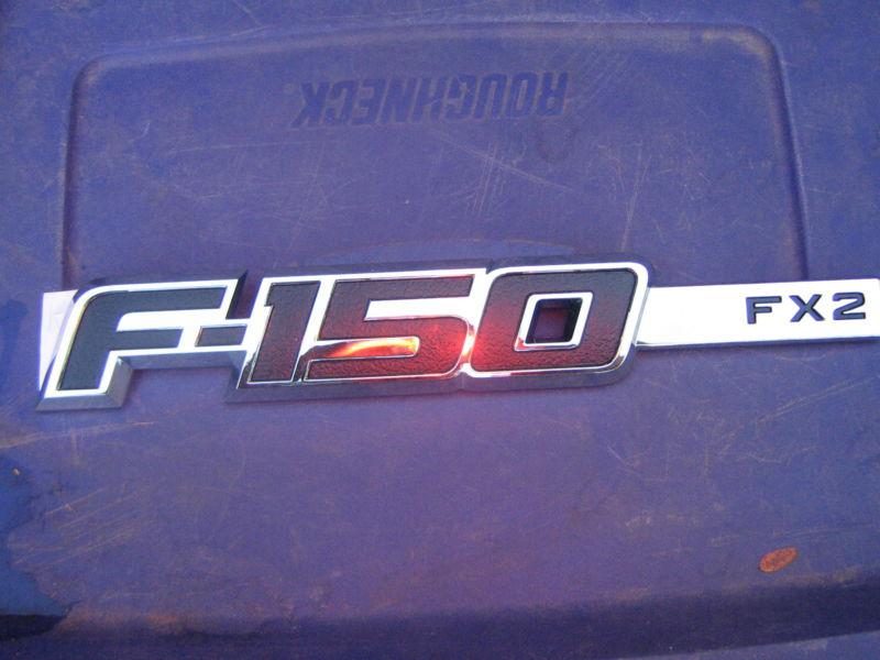 New  oem fx2 fender  emblem 2012 ford f-150