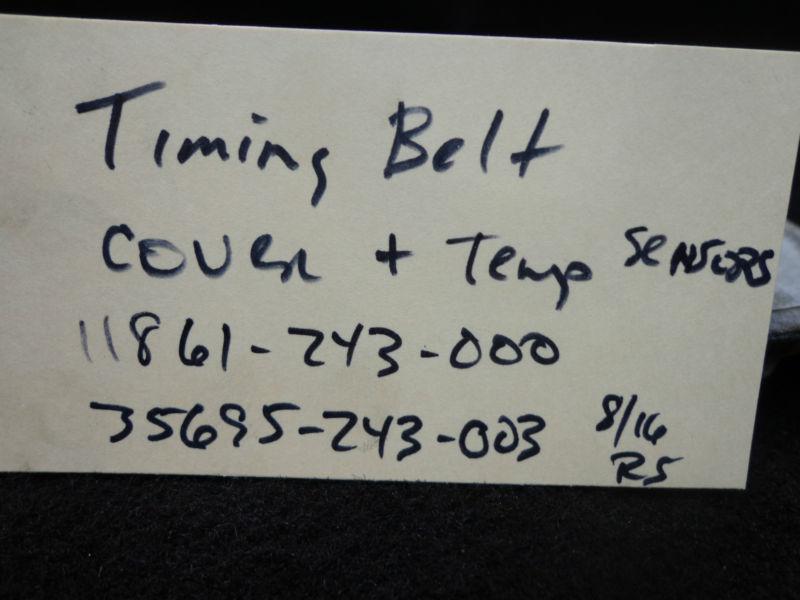 left timing belt cover & sensors #11861-zy3-000 Honda 2002 &up 200,225 hp~591, US $74.99, image 3