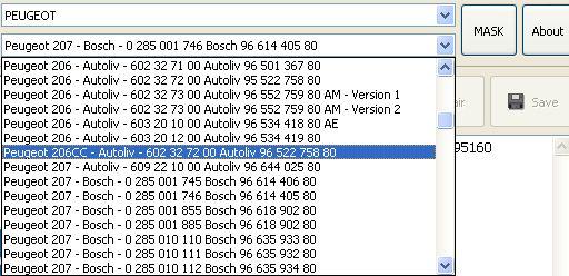 Software to remove / off / delete / clear airbag ecu crash data repair new cars
