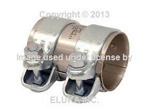 Bmw genuine muffler clamp - 55 mm for exhaust pipes e30 e31 e38 e39 e53 e60 e60n