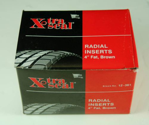 Xtra seal 4&#034; radial plugs tubeless tire repair 12-361 made in usa 50 per box