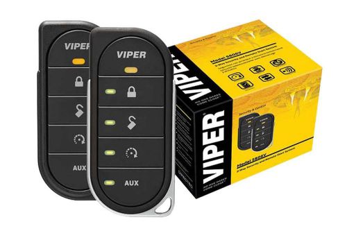 Viper 5806v 2 way led car alarm security and remote start system 5806vb viper