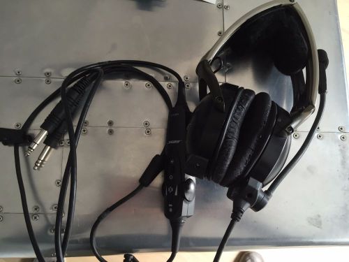 Bose x aviation headset