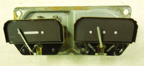 1955 1956 1957 1958 1959 chevy truck electric  water temp &amp; amp gauges - item #2