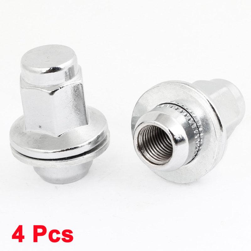 Purchase 4pcs 14mm Female Thread 21mm Hex Width Wheel Lug Nuts Screw