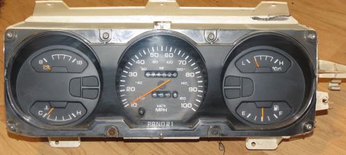 Dodge d150 d250 d250 ramcharger cummins instrument cluster speedometer low miles