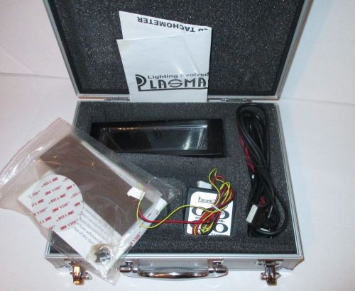 Plasmaglow digital heads up display rpm windshield tachometer kit