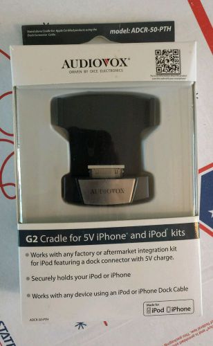 Audiovox dice g2 adcr-50-pth 5v ipod cradle &amp; iphone for >mediabridge &amp; auni-200