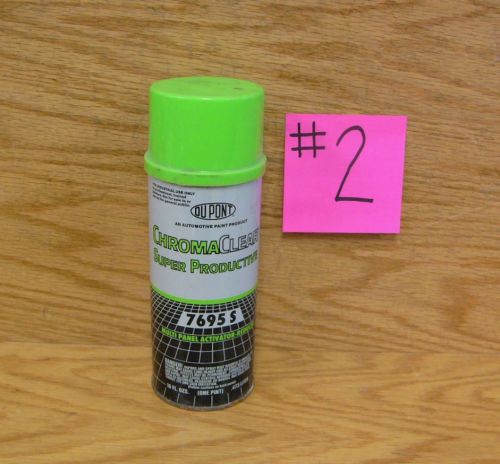 Dupont chromaclear super productive, pn#7695s, 1 u.s.pint, stock#2