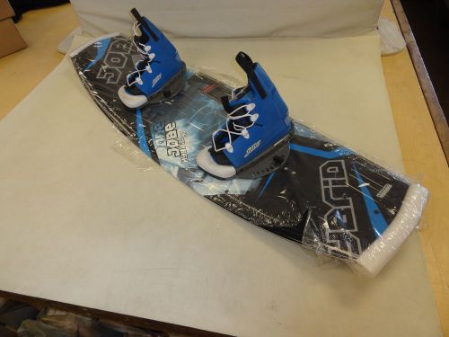 Jobe hybrid 140 adult wakeboard black / blue 54" x 16 3/4" marine boat