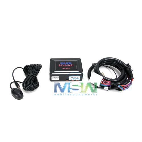 Usa-spec bt45-infi car bluetooth phone &amp; music interface for infiniti / nissan