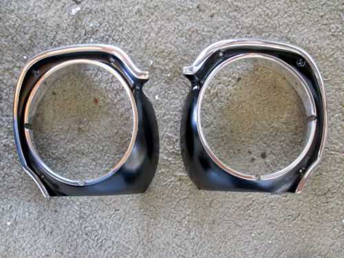 69 70 71 72 73  ford maverick headlight bezels pro polished 74 75 76 77 grabber