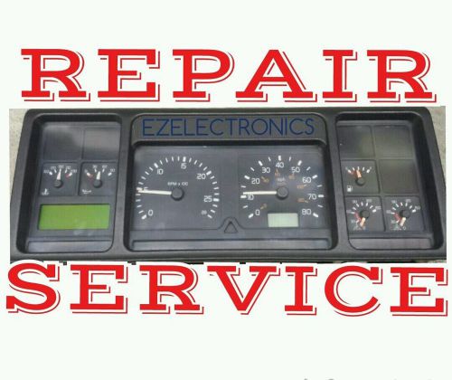 1996 to 2003 volvo semi tractor truck vn, vnl instrument cluster repair service