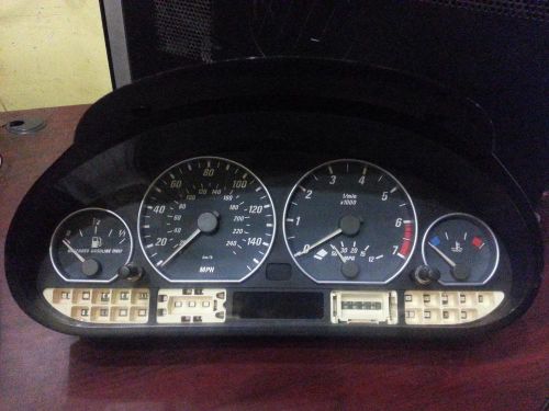 Bmw bmw 328i speedometer (cluster), sdn (e46), mt, mph (us) 99