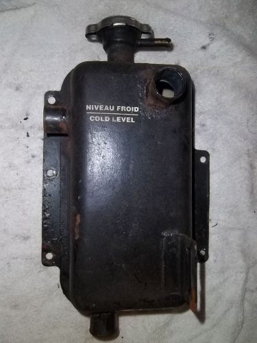 Ski-doo formula  plus metal coolant tank reservoir 1993 w/ radiator cap, mach 1