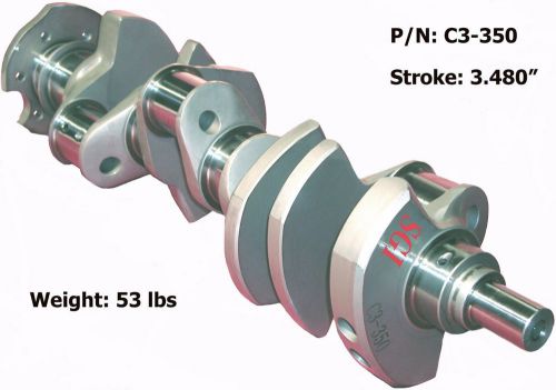 Sgi forged 4340 steel crankshaft sbc350 3.480” 3.500” 3.562” 3.625” 3.750” 3.875