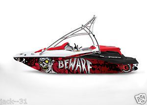 Ng graphic kit decal boat sportster sea doo speedster sport wrap beware zombie