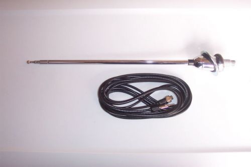 1965-66 full size chevy rear antenna with cable, new, fits impala.