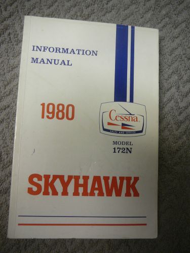 1980 cessna 172n skyhawk information manual