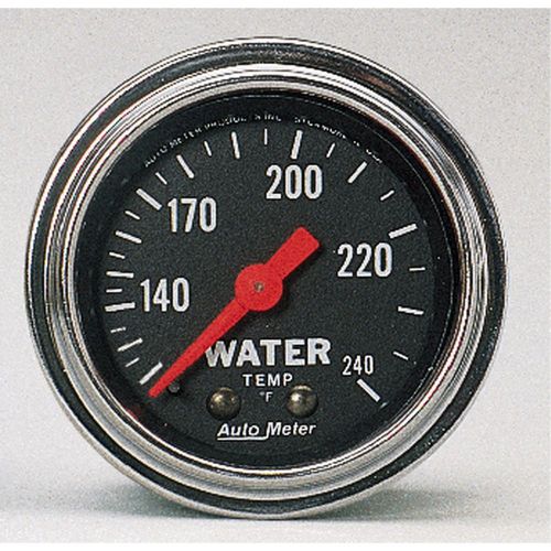 Auto meter 2432 traditional chrome mechanical water temperature gauge