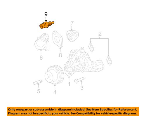 Gm oem-coolant temperature sensor 15326386