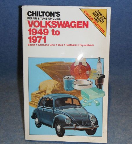Chilton volkswagon repair manual  1949 - 1971