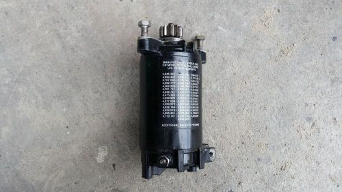 Johnson evinrude oem starter assembly 586287 good used starter