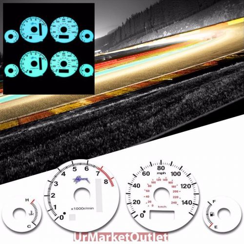 Purchase Indiglo Glow Gauge Dash Blue/Green Face+EL Cover For Honad 01