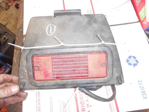 1981 kawasaki 440 intruder snowmobile:seat back door w tailight #1