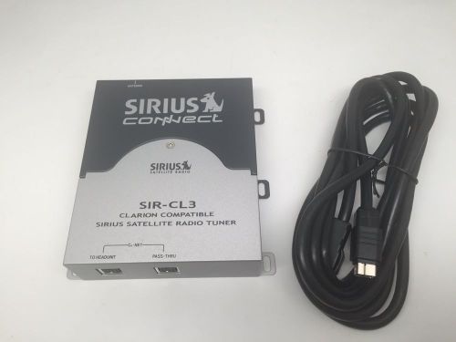 Sir cl3 siruis satellite radio tuner for select clarion radios