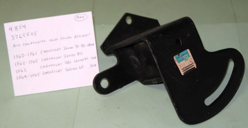 1960-1965 chevrolet truck nos air brake idler pulley bracket 3765505