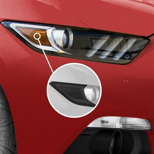 2015-16 ford mustang anchor room sidemarker smoked tint kit - s550 free ship!