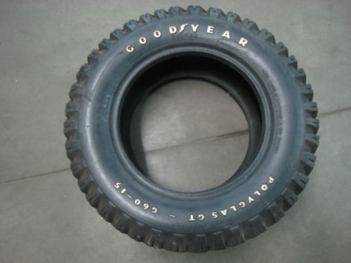 Goodyear polyglas snow tire g60-15  rwl