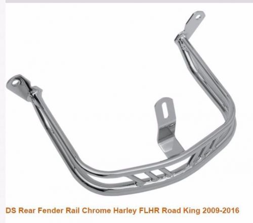Ds rear fender rail chrome harley flhr road king 2009-2016