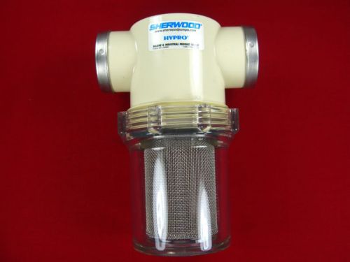 Raw water strainer 1-1/4&#034; sherwood 18016