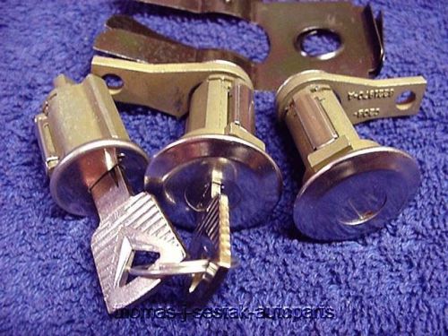 New door &amp; ignition lock set and keys ford ranchero 1964 1965