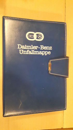 Vintage first aid kit orig. mercedes mb accident set 113 115 114 123 sl slc 121