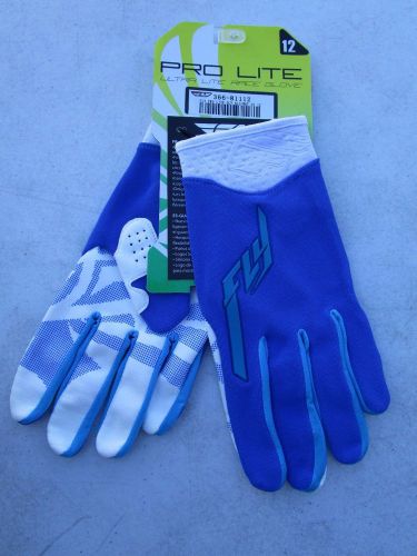 Fly racing pro lite motocross gloves men's size 12  2xl  366-81112