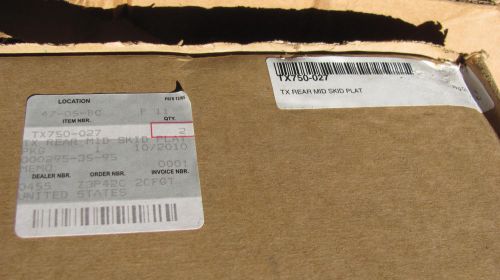 Kawasaki teryx tx750 4x4 fi le sport     rear mid skid plate     tx750-027a