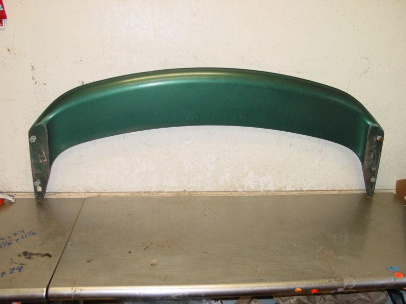 99-04 ford mustang gt convertible green rear trunk lid wing spoiler 03 02 01 00