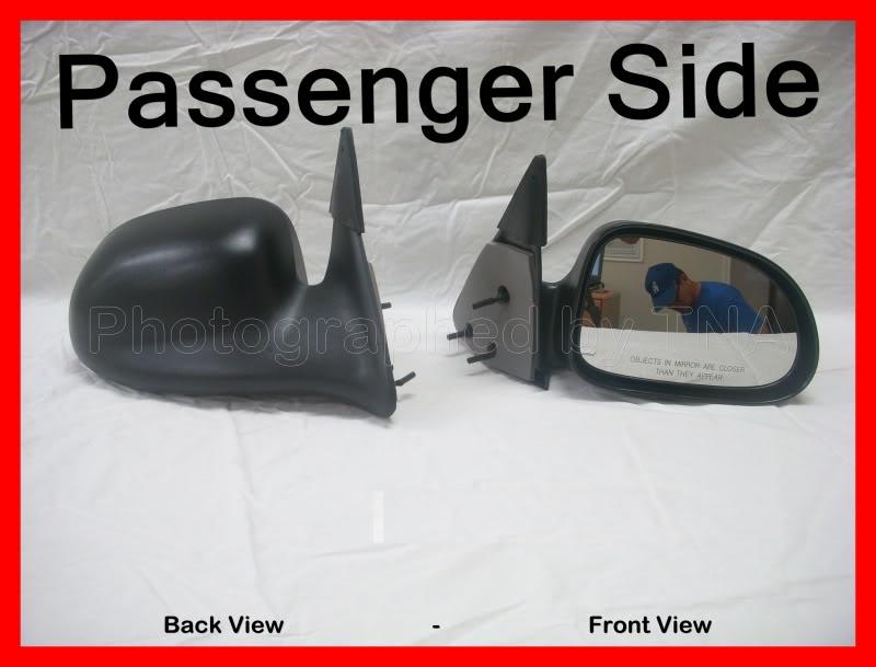 Purchase Right Manual Outside Side Rear View Mirror 1997 2004 Dodge