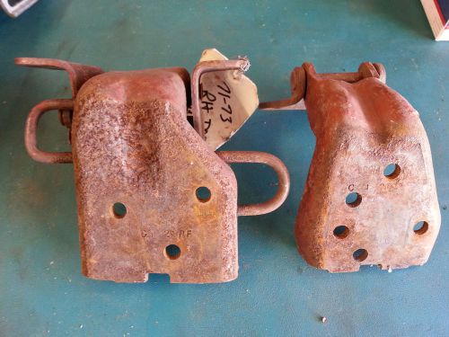 1971 - 1973 ford mustang rh door hinges