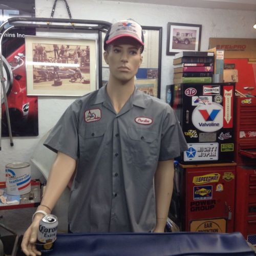 Vintage mechanic shirt / hot rod / rat rod / concert- 60-70's dodge size large