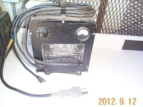 Ez-go golf car  battery charger 36vdc 25amps for repair/ parts only 15vdc output