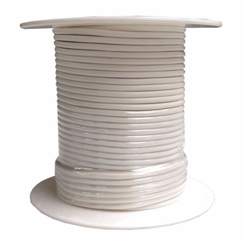 18 gauge white primary wire 100 foot spool : meets sae j1128 gpt specifications