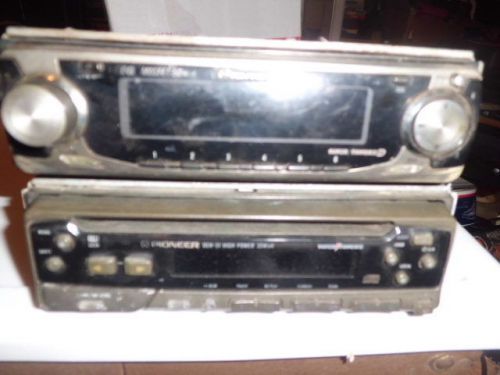 Lot of 2 pioneer  supertuner cd players